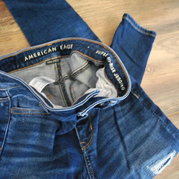 American Eagle Super Stretch Super Hi Rise Jegging 0 - Picture 6 of 6